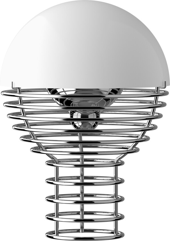 Wire Portable Lamp White - Bærbare lamper - Verner Panton - Hvit