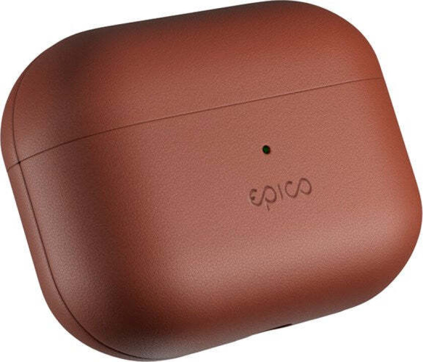 Apple AirPods Pro (3. gen.) Epico Ekte Skinn Deksel - Brun