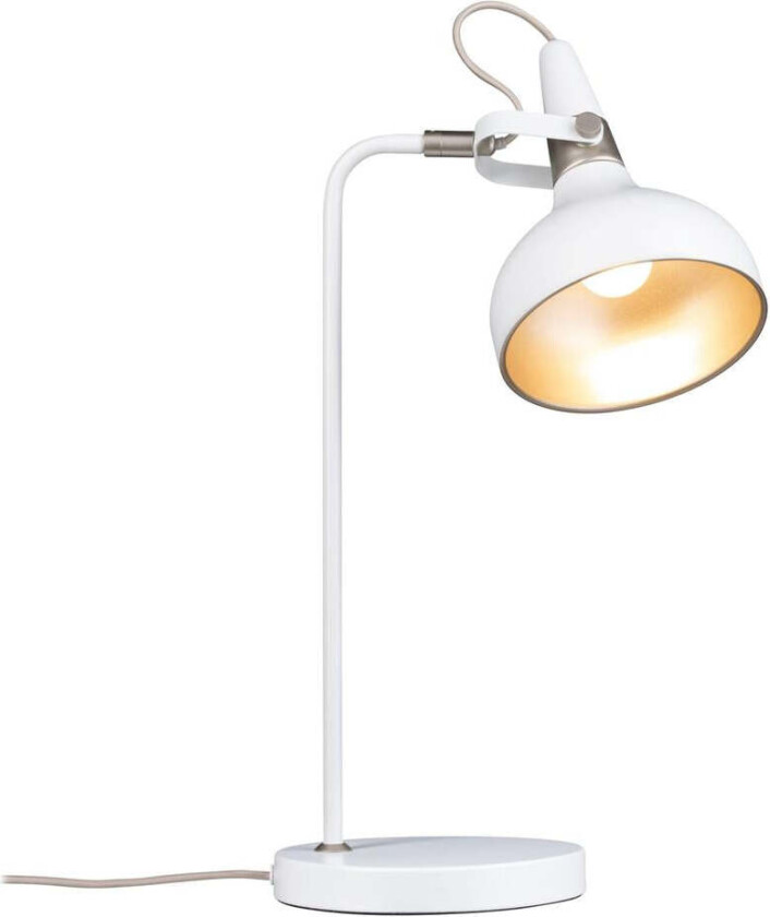 Juna bordlampe - Hvit / Champagne