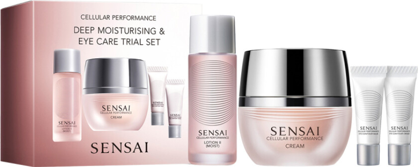 Sensai Cellular Performance Deep Moisturising & Eye Care Trial Set (64 ml)