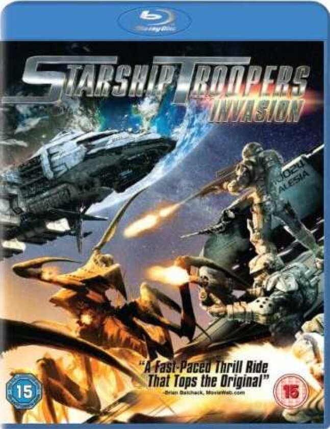 Starship Troopers: Invasion Bluray