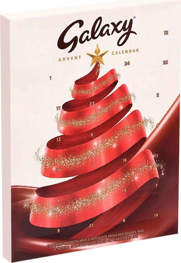Galaxy Sjokolade Adventskalender - 110 gram