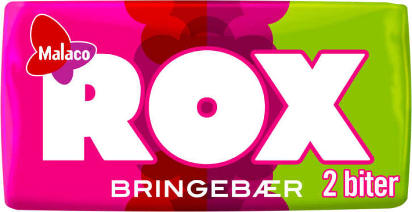 Rox Karamell Bringebær/Sitron 2bit 14,5g