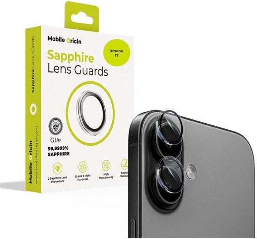 Sapphire Lens guards - clear - iPhone 17