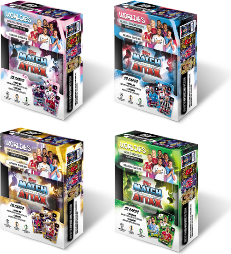 Bilde av MATCH ATTAX CHAMPIONS LEAGUE BOOSTER TIN - ASSORTED
