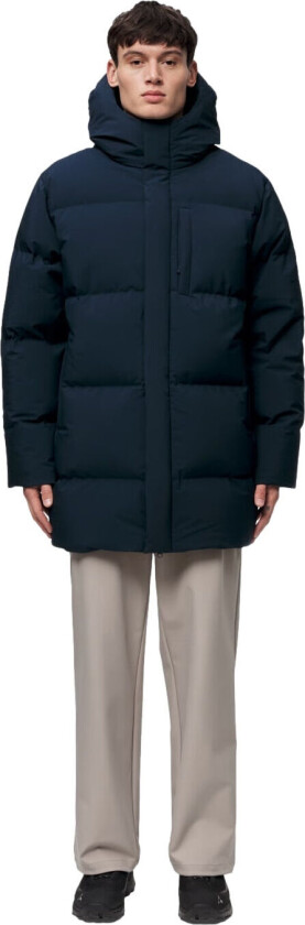 Ulla Down Jacket Dark Navy Jakke Navy Navy male M