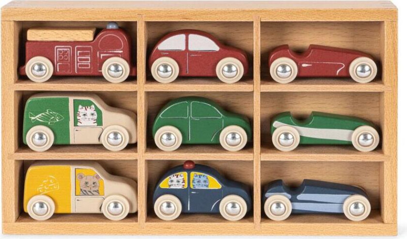 Mini Cars Fsc Multi Multi One Size Grønn One Size mann