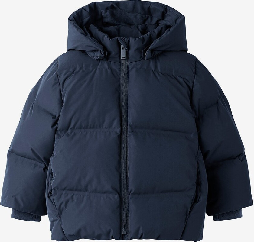 Pufferjakke nmnMusk Puffer Jacket TB - Blå