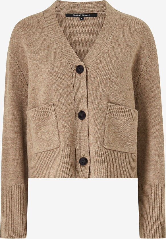 Kardigan Alpha Knit Cardigan - Brun