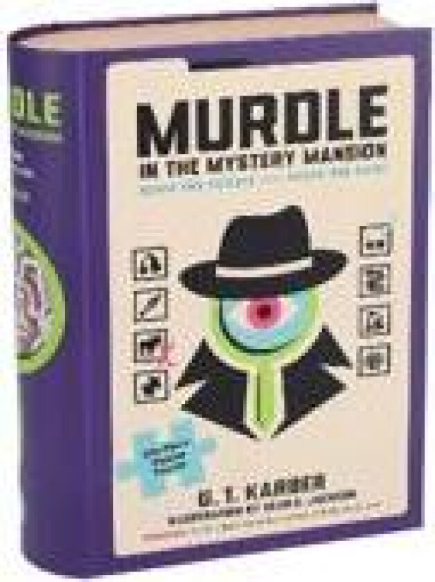Murdle in the Mystery Mansion 500-Piece Jigsaw Puzzle