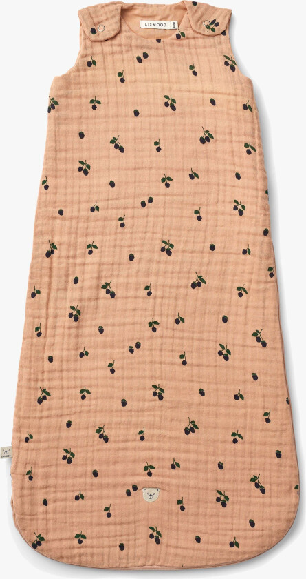 Flora Sovepose Str 56-68, Mini Berry/Pale Tuscany - Sengetilbehør - Bomull