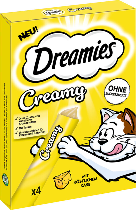 Bilde av Creamy Snacks - Sparepakke ost (44 x 10 g)