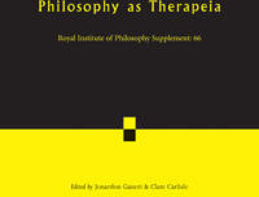 Philosophy as Therapeia