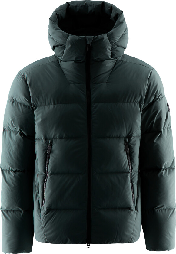 Men's Cloud Down Stretch Hood Aurora Green