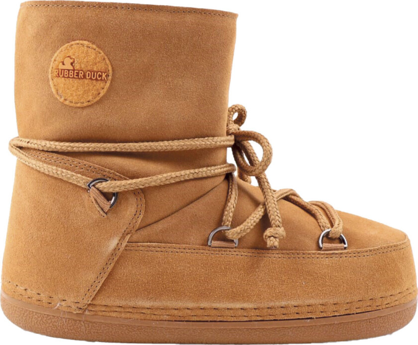 Women's Rd Bulky Boots Suede Adult Chestnut