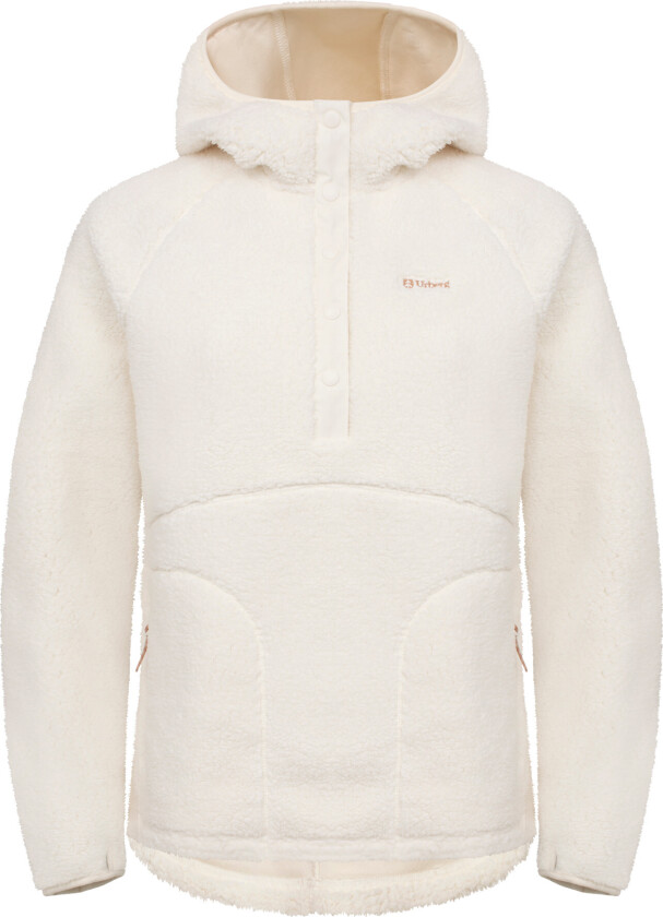 Women's Soft Pile Fleece Hoodie Cloud Dancer