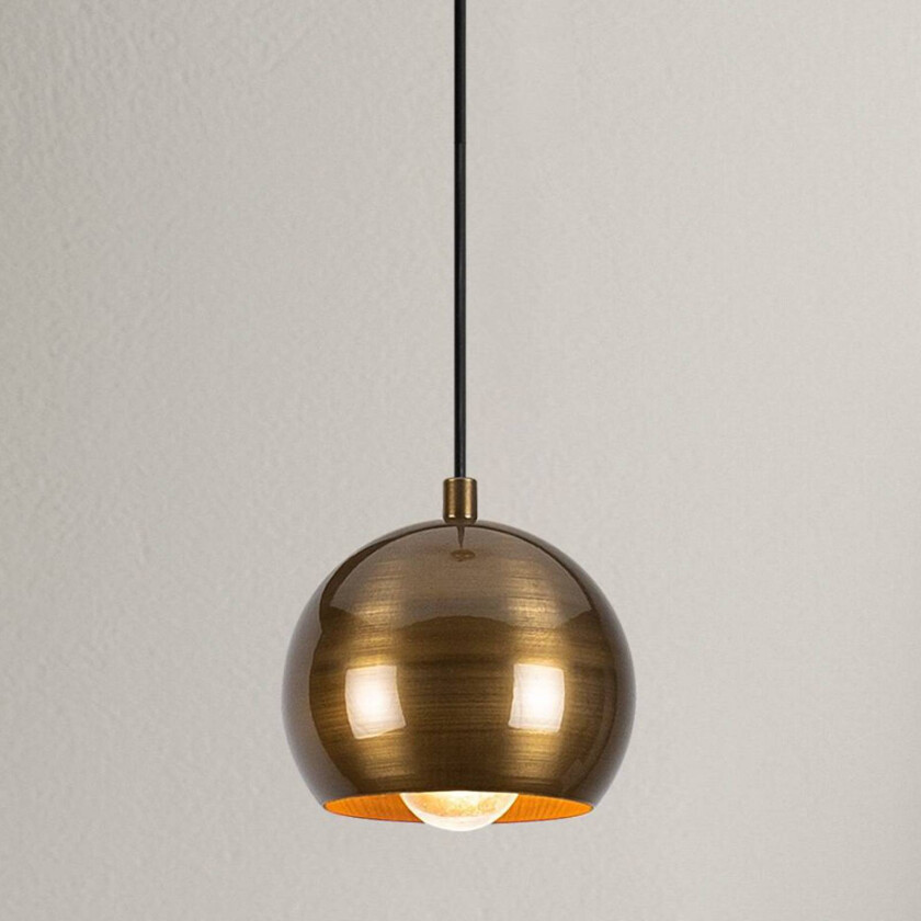 Hengelampe Berceste 9201, Ø 15 cm, gull, jern, E27