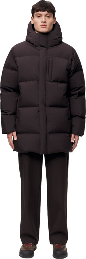 Ulla Down Jacket Brown Soil Jakke Brun Brun male S