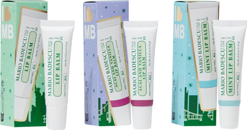 Lip Balm Trio (3 x 10 g)
