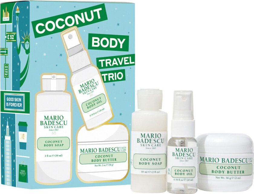 Coconut Body Travel Trio (59 + 20 ml + 56 g)