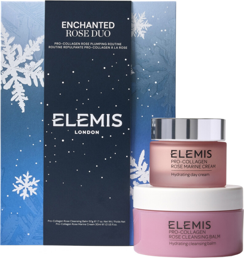 Enchanted Rose Duo Pro-Collagen Rose Plumping Routine (50 g + 30 ml)
