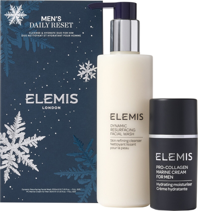 Kit: Men's Daily Reset Cleanse & Hydrate Duo For Him (200 + 30 ml)