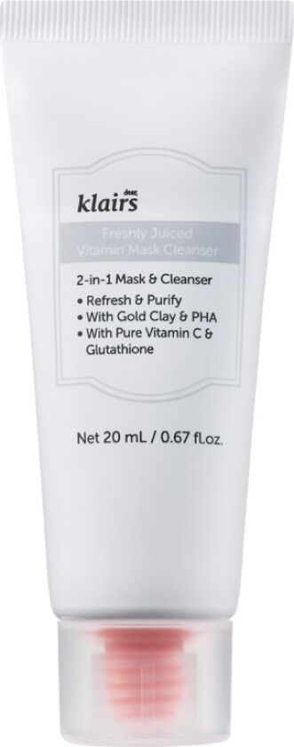Klaris Freshly Juiced Vitamin Mask Cleanser (20 ml)