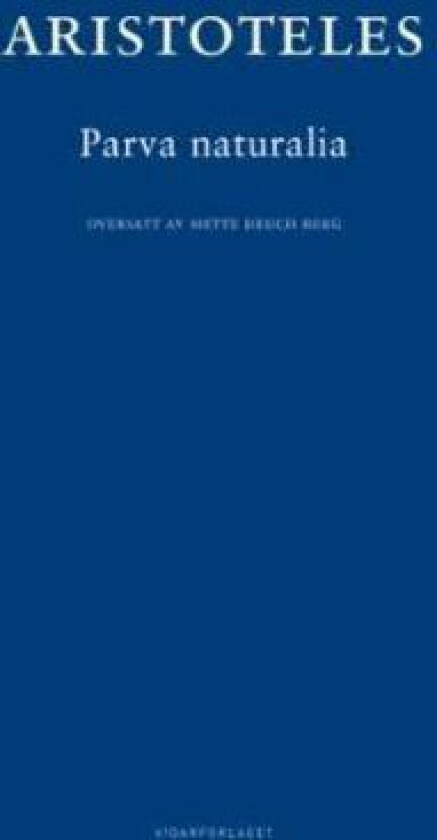 Parva naturalia av Aristoteles