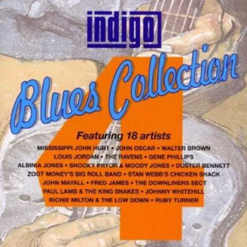 Diverse Artister Indigo Blues Collection 4 CD