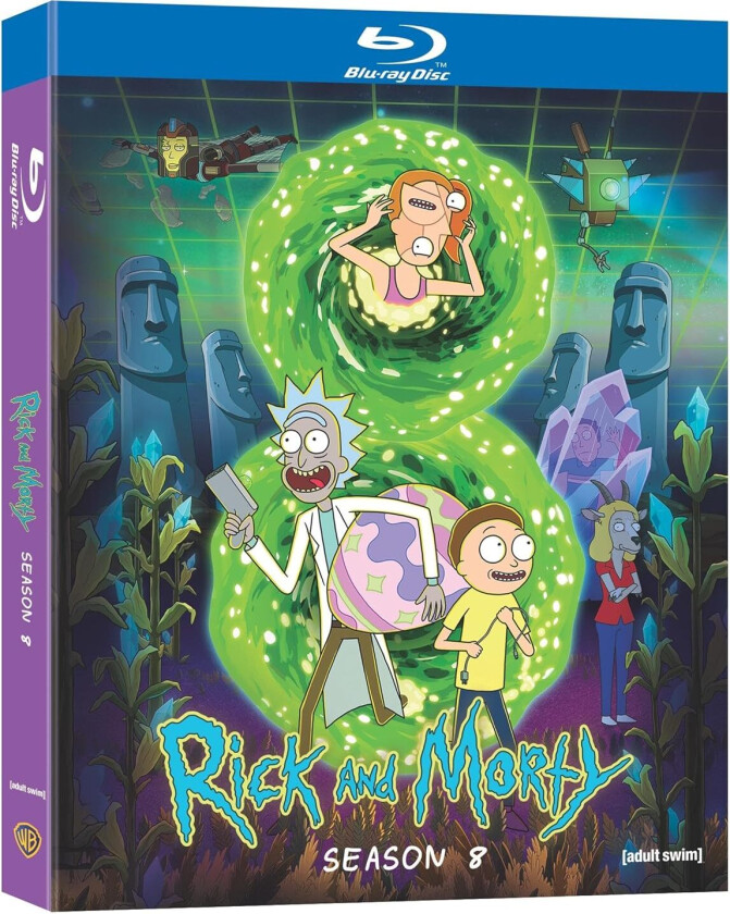 Rick and Morty Sesong 8 Bluray