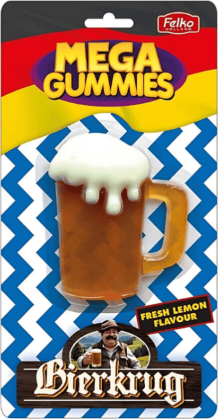 Felko Mega Gummies German Beer - 120 gram
