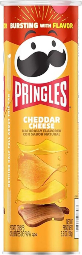 Bilde av Pringles Cheddar Cheese - 158 gram