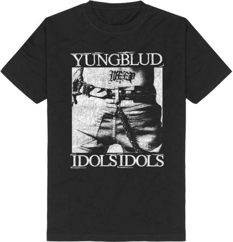 T-skjorte - Idols Bootleg - S til 3XL - Herrer - svart