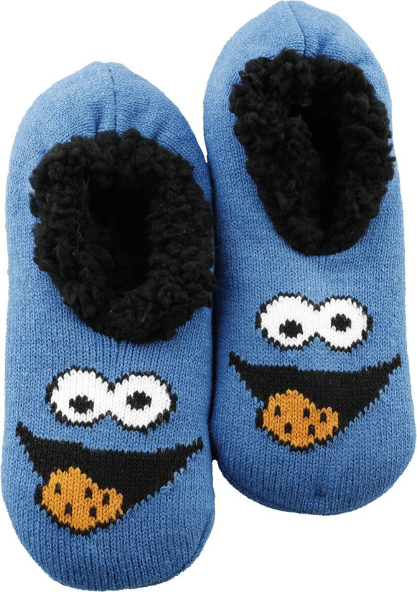 Sokker - Cookie Monster - EU35-38 til EU 39-42 - Unisex - flerfarget