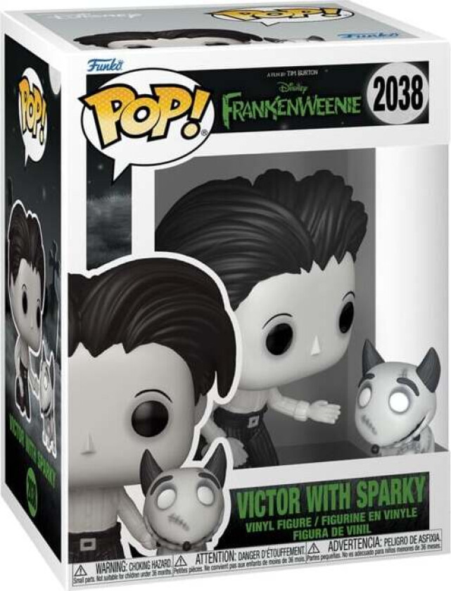 Victor with Sparky Vinylfigur 2038 - Funko Pop! - Funko Shop Europe