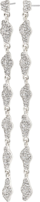 BASIL øredobber sølvbelagt