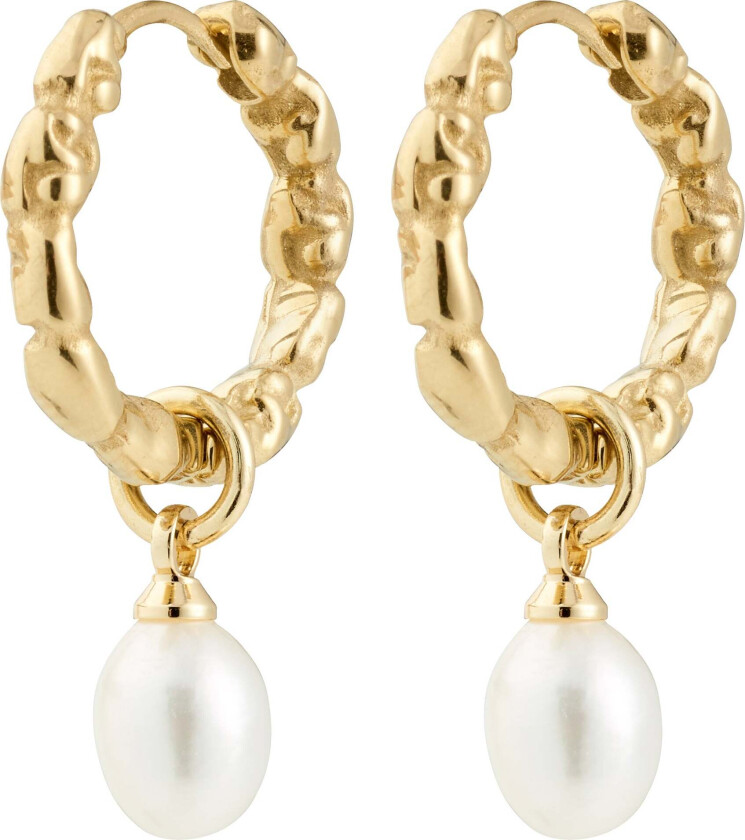 SHIFT perleøreringer gullbelagt