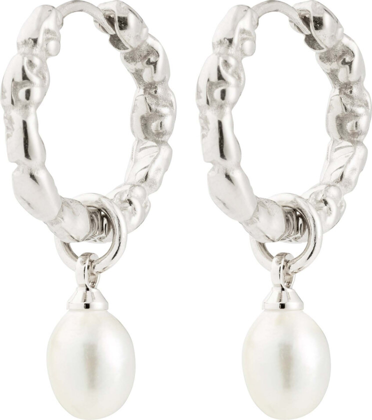 SHIFT perleøredobber sølvbelagt