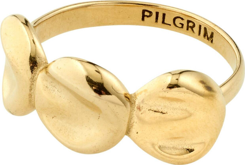 SPARKLE ring gullbelagt