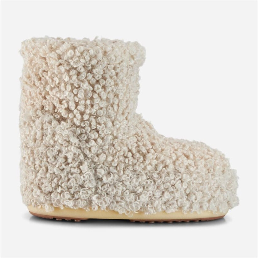 Mb Icon Low Faux - Cream Hvit 35-38