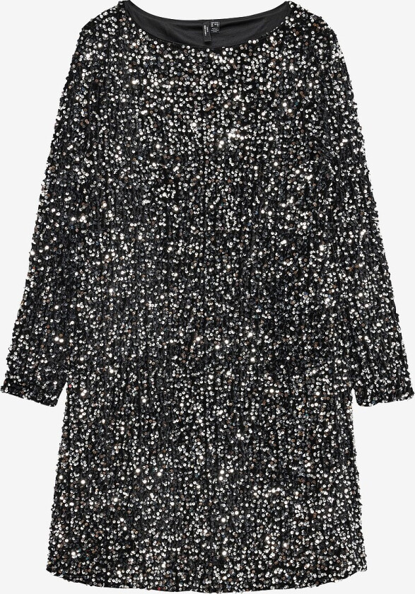 Kjole vmcBella LS Boatnck SQ Jrs CU - Svart