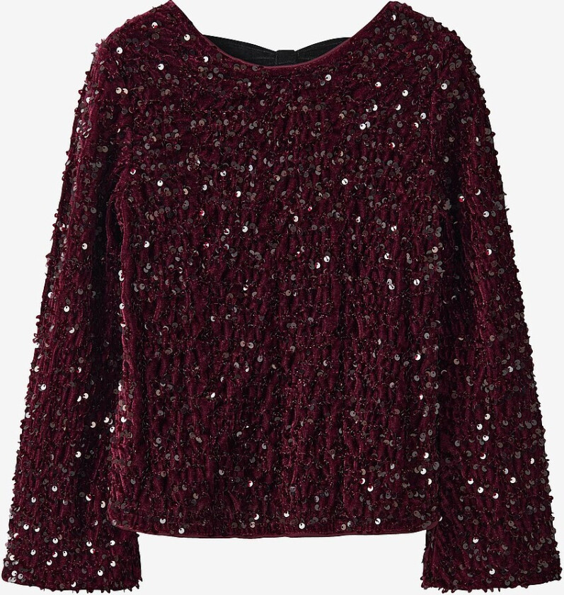 Topp nkfRusitta LS Bow - Rød