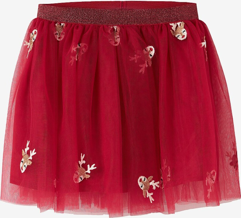 Tyllskjørt nmfVeross Tulle Skirt - Rød