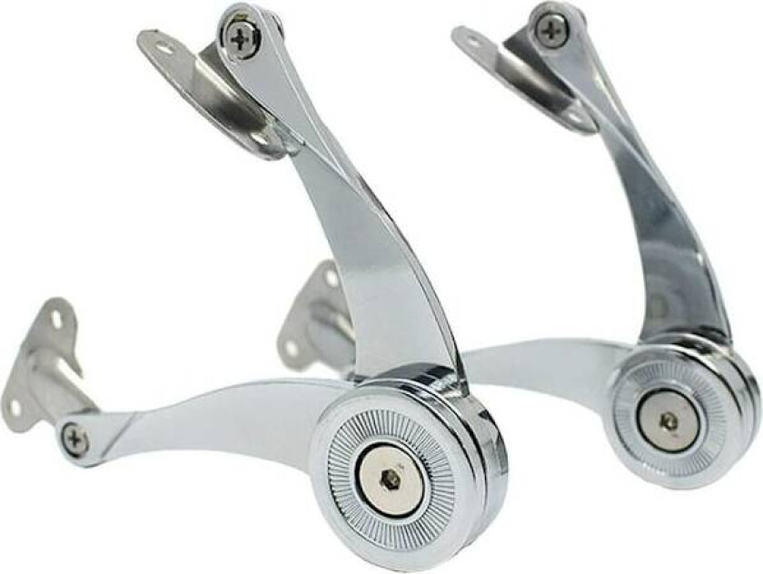 Sett med 2 hengsler med sammenleggbart lokk, myk lukkeplate, 75, 90, 110 graders vinkler