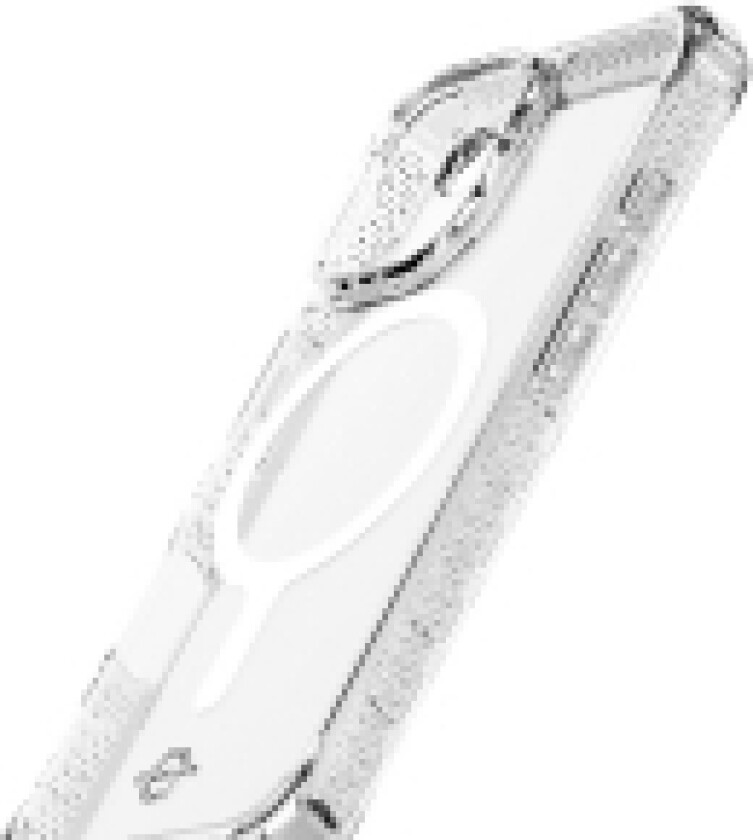 ITSKINS HYBRID MAGSAFE CLEAR cover til iPhone 17®. Gennemsigtig