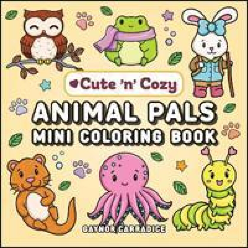 Animal Pals Mini Coloring Book