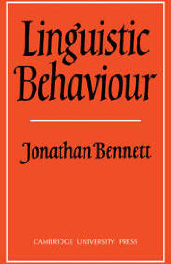 Linguistic Behaviour
