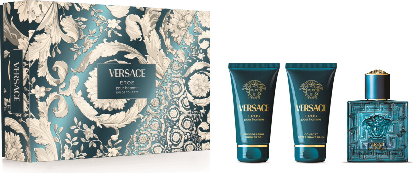 Eros Pour Homme Gift Set EdT 50 ml & Shower Gel 50 ml & A