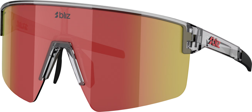 P004 Transparent Dark Grey/Brown W Red Multi