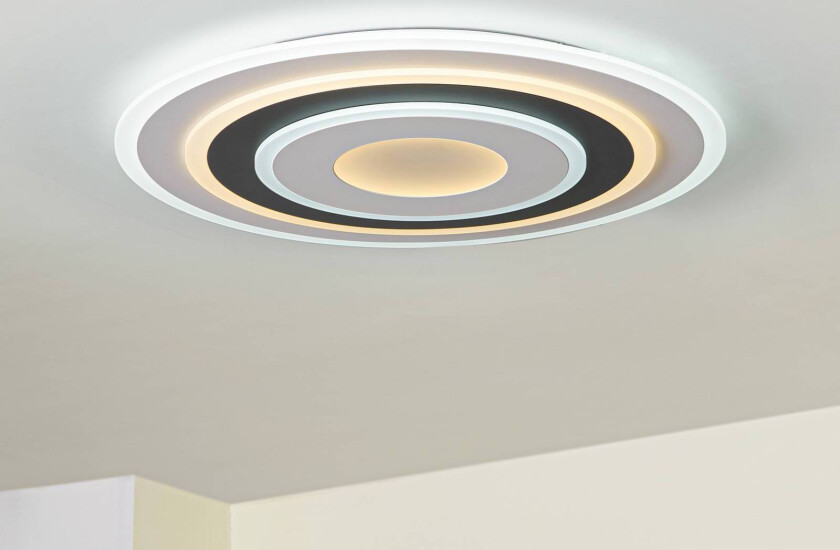 Lindby LED-taklampe Rebeka, rund, Ø 70 cm, CCT, dimbar